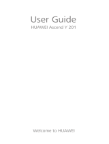 Huawei Y 201 User manual