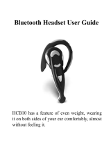 Huey Chiao Bluetooth Headset HCB10 User manual