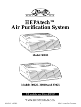 Hunter Fan Air Cleaner 30025 User manual