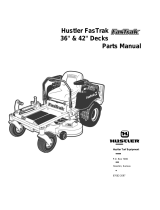 HUSTLER FasTrak 36" & 42" Decks none User manual
