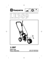 Husqvarna LE389 User manual