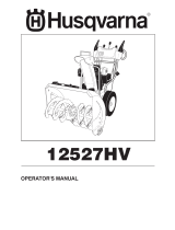 Husqvarna 12527HV User manual