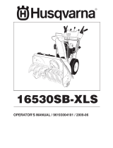 Husqvarna Snow Blower Attachment 16530SB-XLS User manual