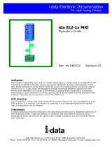 I-Data 812-1x MIO User manual