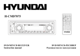 Hyundai CD Player H-CMD7075 User manual