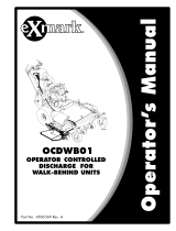 Exmark OCDWB01 Operators User manual