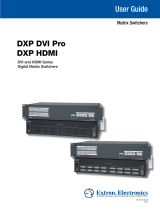 Extron electronics Network Router DXP DVI Pro User manual