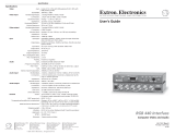 Extron electronics Network Router RGB 440 User manual