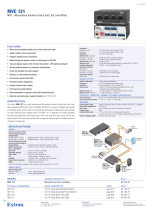 Extron electronic MVC 121 User manual