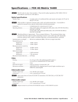 Extron electronic Switch 14400 User manual