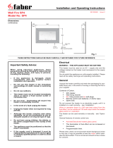 Faber Indoor Fireplace SP4 User manual
