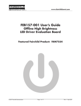 Fairchild FEB157-001 User manual