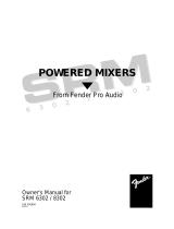 Fender SRM 8302 User manual