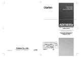 Clarion adx 5655 rz User manual