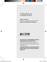 Clarion BLT370 User manual