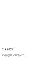 Clarity XL-25S User manual