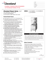 Cleveland Range 24-CEM-36 User manual