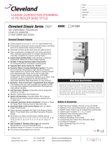 Cleveland Electric Steamer 24-CSM User manual