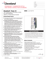 Cleveland Electric Steamer 24-CGP-10 User manual