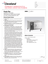 Cleveland Range CA1-E User manual