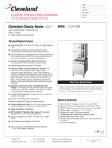 Cleveland Oven 24-CDM User manual