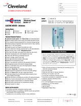 Cleveland Convotherm OES-20.10 User manual