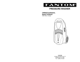Fantom Vacuum VPW44H User manual