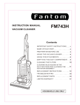 Fantom FM743 User manual