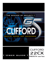 Clifford 22CX - 980074series User manual