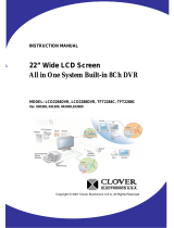 Clover LCD2284DVR User manual