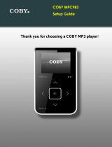 Coby MP-C MP-C951 - 20 GB Digital Player User manual