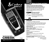 Cobra Electronics Two-Way Radio CXR850C User manual