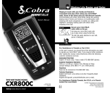 Cobra CXR800C User manual