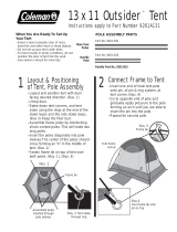 Coleman Camping Equipment 13 x 11 User manual