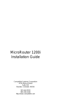 Compatible Systems 1200I User manual