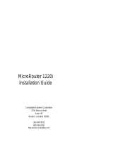 Compatible Systems 1220I User manual