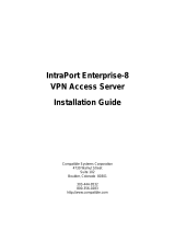 Compatible Systems Enterprise-8 User manual