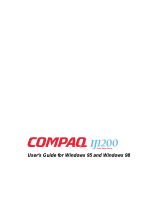 Compaq Printer Ij1200 User manual