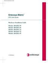 Enterasys 4H4202-72 User manual