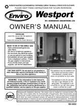 Enviro Westport User manual