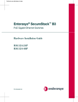 Enterasys Networks B3G124-48P User manual