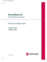 Enterasys Networks SecureStack A2 A2H124-24P User manual