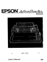 Epson ActionPrinter 3000 User manual