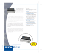 Epson Printer 2190 User manual