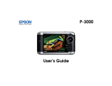 Epson P3000 - Digital AV Player User manual