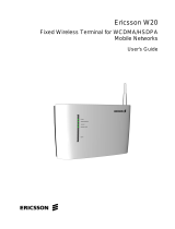 Ericsson WCDMA/HSDPA User manual