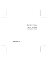 Ericsson LZT-1872R1A User manual