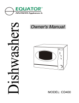 Equator Dishwasher pmn User manual