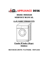 Equator Washer/Dryer MD3720CEE User manual