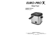 Euro-Pro Fryer F1042 User manual